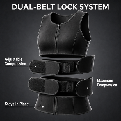 DualBelt™ Pro — Adjustable Compression Tank
